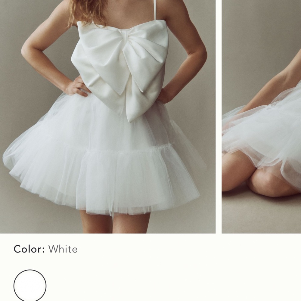 White dress